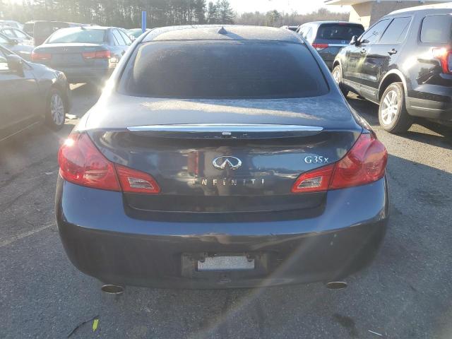 JNKBV61F38M272867 - 2008 INFINITI G35 BLACK photo 6