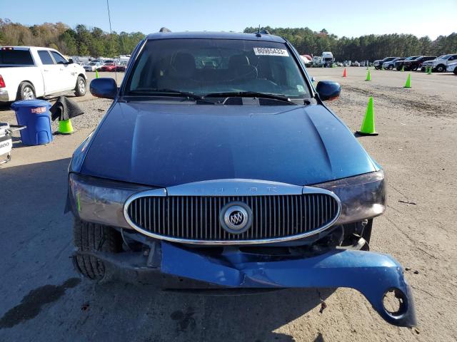 5GADS13S552125491 - 2005 BUICK RAINIER CXL BLUE photo 5