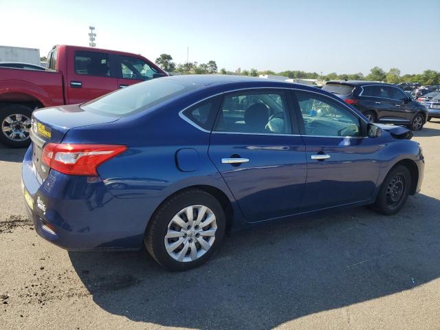 3N1AB7AP9KY339063 - 2019 NISSAN SENTRA S BLUE photo 3