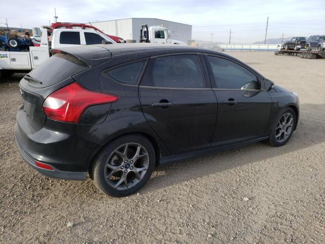 1FADP3K22EL325015 - 2014 FORD FOCUS SE BLACK photo 3