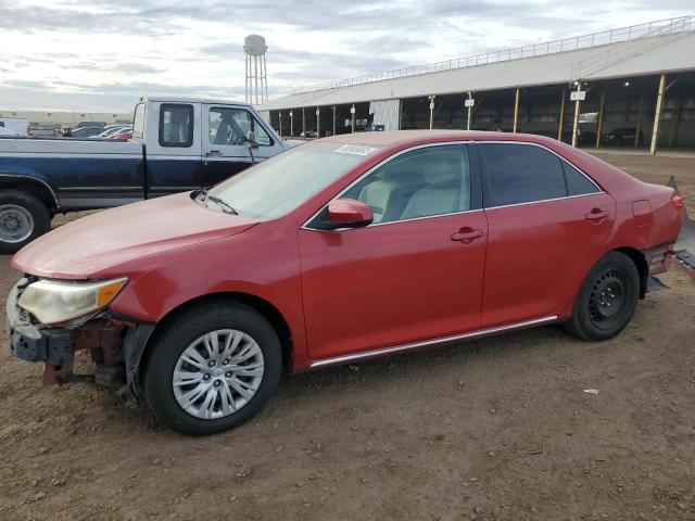 4T4BF1FK9ER438913 - 2014 TOYOTA CAMRY L RED photo 1