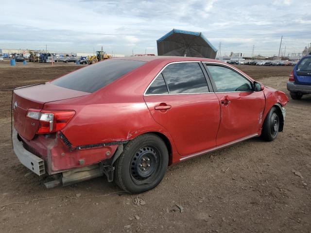 4T4BF1FK9ER438913 - 2014 TOYOTA CAMRY L RED photo 3