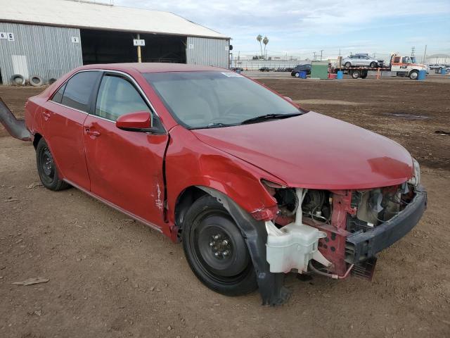 4T4BF1FK9ER438913 - 2014 TOYOTA CAMRY L RED photo 4