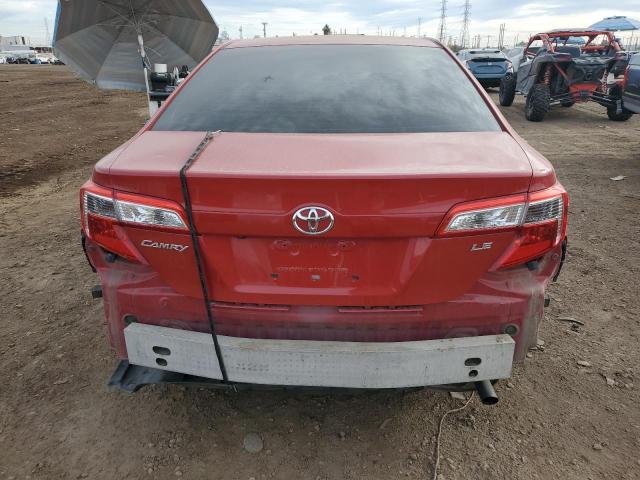 4T4BF1FK9ER438913 - 2014 TOYOTA CAMRY L RED photo 6