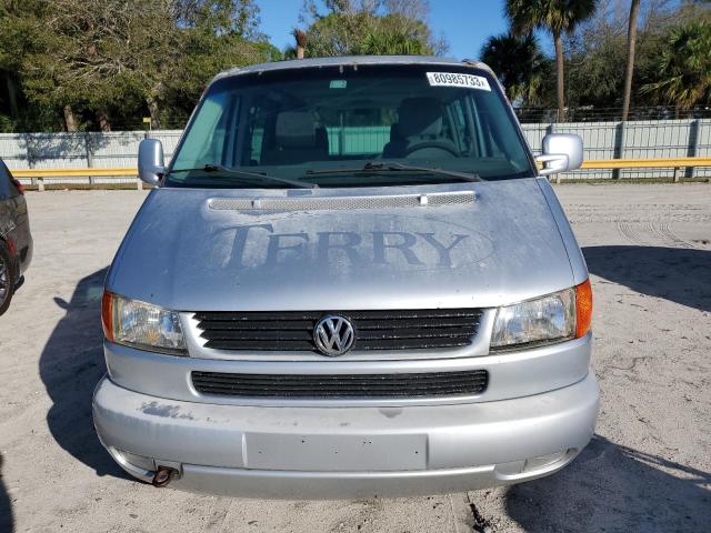 WV2KB47053H022356 - 2003 VOLKSWAGEN EUROVAN GLS GRAY photo 5