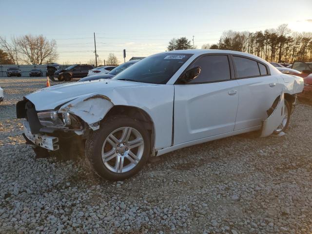 2B3CL3CG6BH590428 - 2011 DODGE CHARGER WHITE photo 1