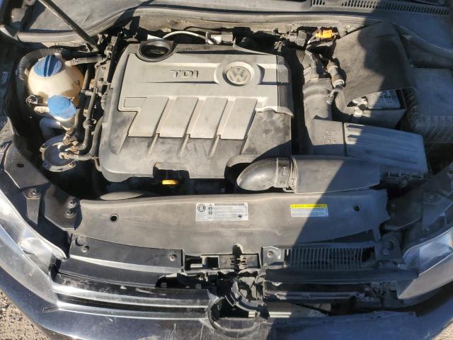 3VWPL7AJ4EM627808 - 2014 VOLKSWAGEN JETTA TDI BLACK photo 11