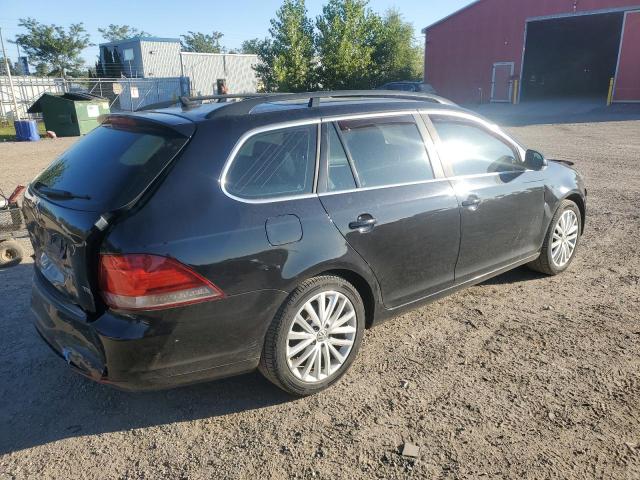 3VWPL7AJ4EM627808 - 2014 VOLKSWAGEN JETTA TDI BLACK photo 3