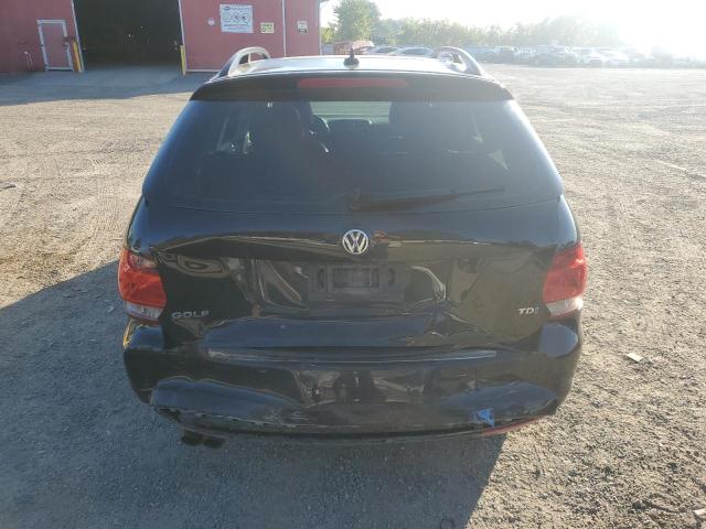 3VWPL7AJ4EM627808 - 2014 VOLKSWAGEN JETTA TDI BLACK photo 6