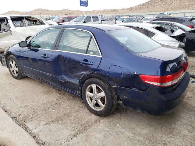 1HGCM56714A070403 - 2004 HONDA ACCORD EX BLUE photo 2