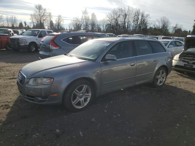 WAUKF78E87A105189 - 2007 AUDI A4 2.0T AVANT QUATTRO SILVER photo 1