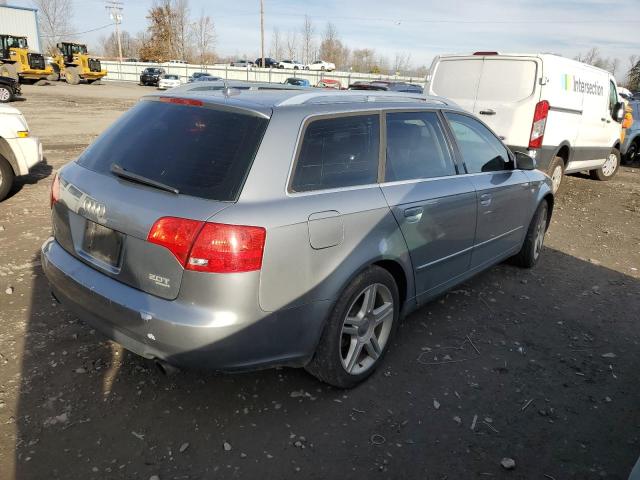 WAUKF78E87A105189 - 2007 AUDI A4 2.0T AVANT QUATTRO SILVER photo 3