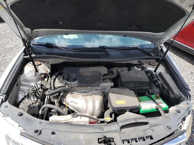 4T4BF1FK0CR165647 - 2012 TOYOTA CAMRY BASE SILVER photo 11