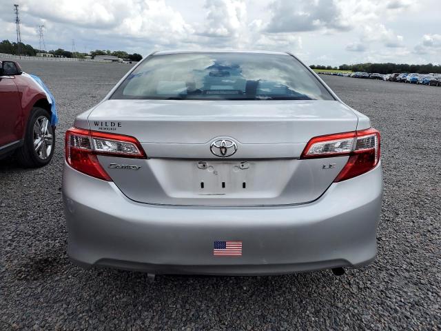 4T4BF1FK0CR165647 - 2012 TOYOTA CAMRY BASE SILVER photo 6