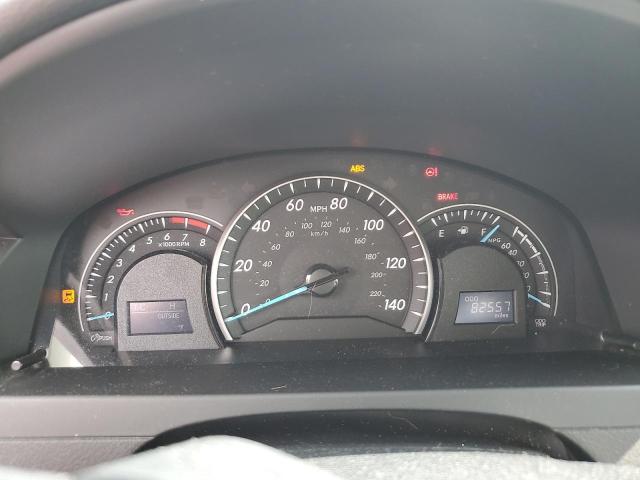 4T4BF1FK0CR165647 - 2012 TOYOTA CAMRY BASE SILVER photo 9