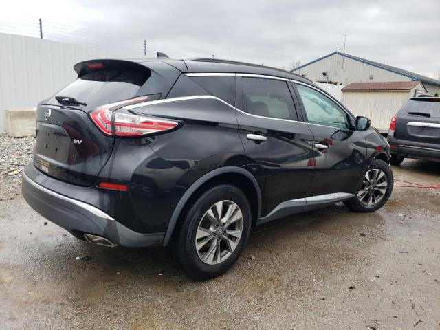 5N1AZ2MG1JN141351 - 2018 NISSAN MURANO S BLACK photo 3