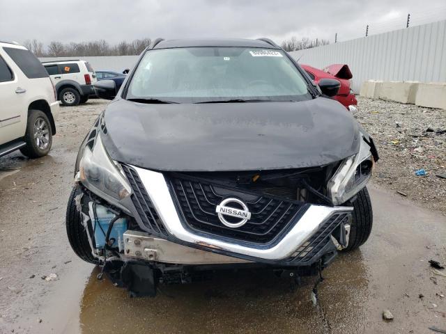 5N1AZ2MG1JN141351 - 2018 NISSAN MURANO S BLACK photo 5