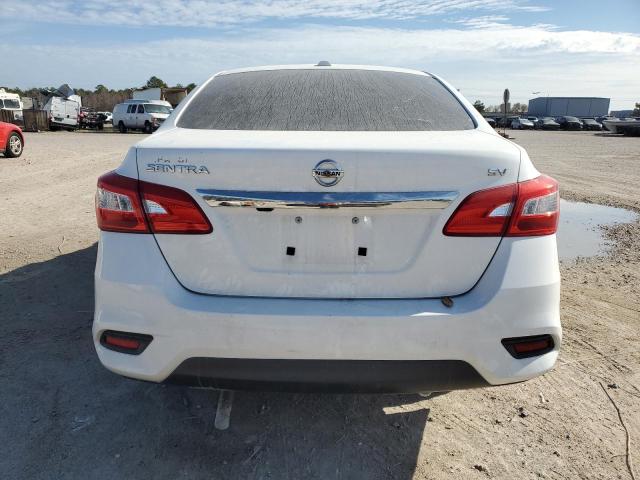 3N1AB7AP4KY406667 - 2019 NISSAN SENTRA S WHITE photo 6