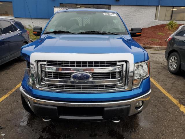 1FTFW1ET0DFD17085 - 2013 FORD F150 SUPERCREW BLUE photo 5