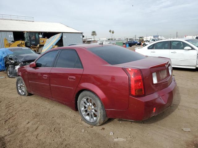 1G6DM56T850213678 - 2005 CADILLAC CTS MAROON photo 2