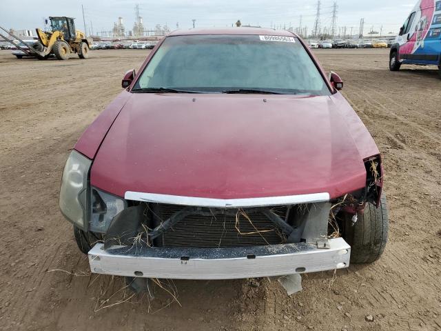 1G6DM56T850213678 - 2005 CADILLAC CTS MAROON photo 5