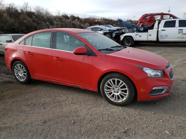 1G1PH5SB9F7156033 - 2015 CHEVROLET CRUZE ECO RED photo 4