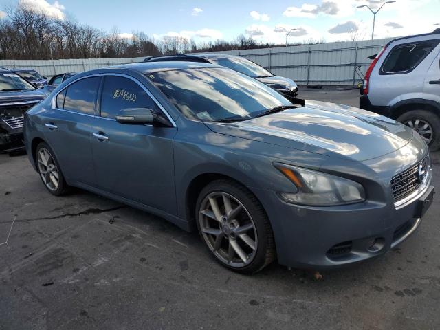 1N4AA5APXBC849635 - 2011 NISSAN MAXIMA S BLUE photo 4