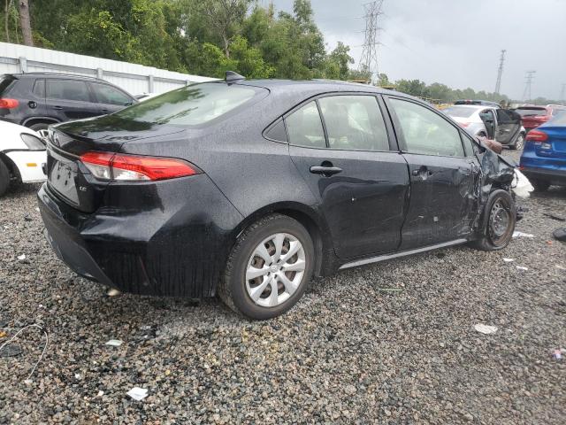 JTDEPMAE9NJ191566 - 2022 TOYOTA COROLLA LE 黑色 照片 3