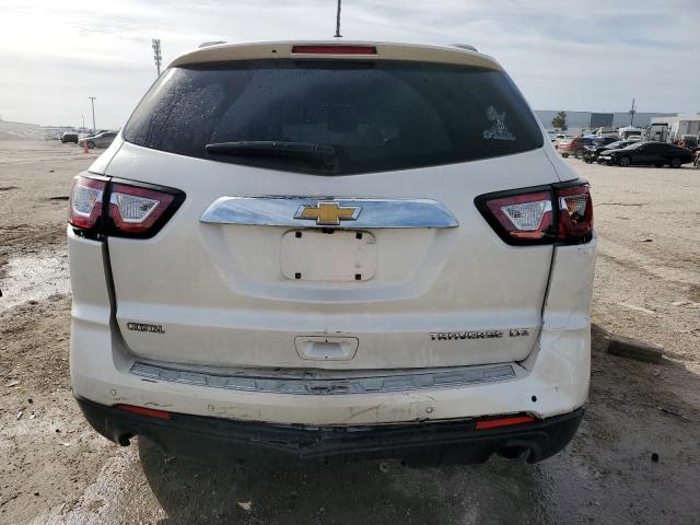 1GNKRJKD4EJ250919 - 2014 CHEVROLET TRAVERSE LTZ WHITE photo 6