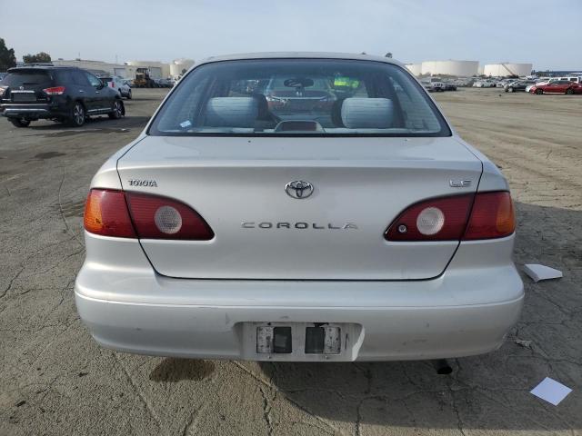 1NXBR12E31Z500902 - 2001 TOYOTA COROLLA CE SILVER photo 6