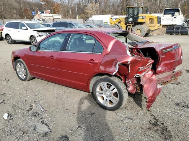 3FAHP08Z96R137812 - 2006 FORD FUSION SEL RED photo 2