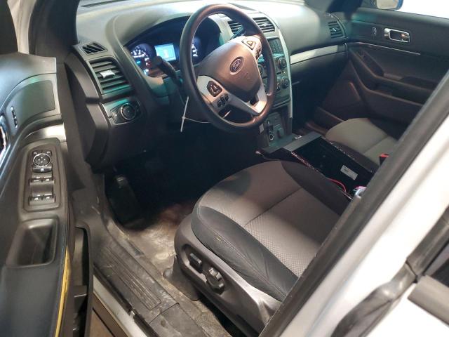 1FM5K8AR7EGA33549 - 2014 FORD EXPLORER POLICE INTERCEPTOR Күміс фото 8
