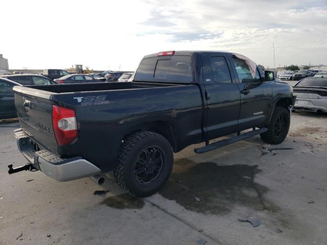 5TFRM5F16EX075664 - 2014 TOYOTA TUNDRA DOUBLE CAB SR/SR5 BLACK photo 3