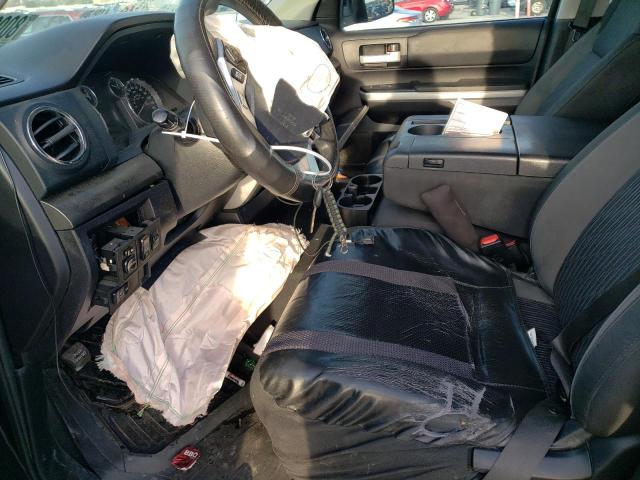 5TFRM5F16EX075664 - 2014 TOYOTA TUNDRA DOUBLE CAB SR/SR5 BLACK photo 7