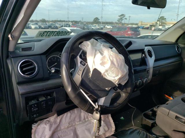 5TFRM5F16EX075664 - 2014 TOYOTA TUNDRA DOUBLE CAB SR/SR5 BLACK photo 8