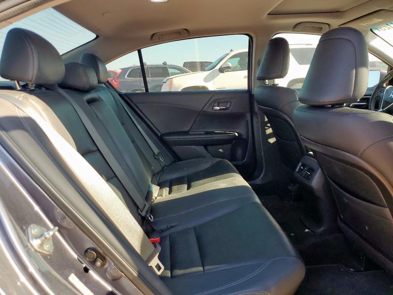 1HGCR2F84DA095692 - 2013 HONDA ACCORD EXL ნაცრისფერი ფოტო 10