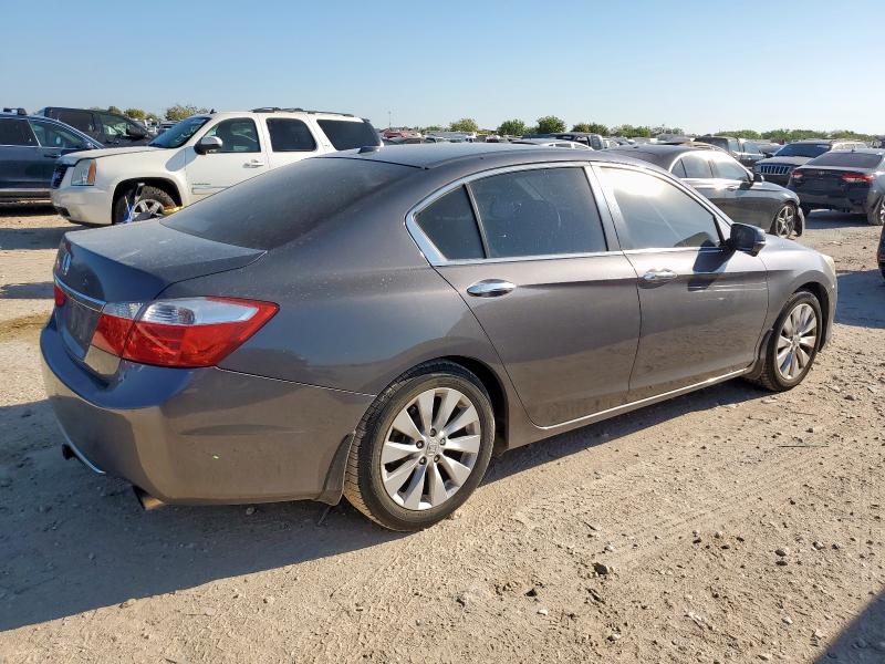 1HGCR2F84DA095692 - 2013 HONDA ACCORD EXL ნაცრისფერი ფოტო 3