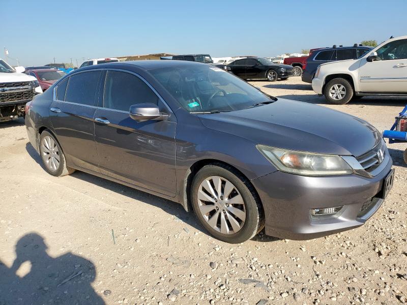 1HGCR2F84DA095692 - 2013 HONDA ACCORD EXL ნაცრისფერი ფოტო 4