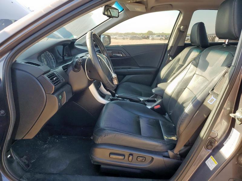 1HGCR2F84DA095692 - 2013 HONDA ACCORD EXL ნაცრისფერი ფოტო 7