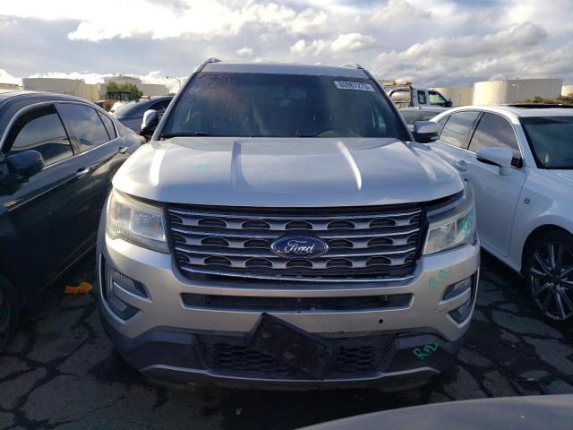 1FM5K7F88GGC13877 - 2016 FORD EXPLORER LIMITED SILVER photo 5