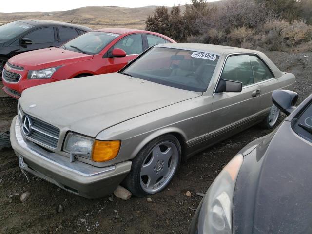 WDBCA45EXMA564095 - 1991 MERCEDES-BENZ 560 SEC BEIGE photo 1