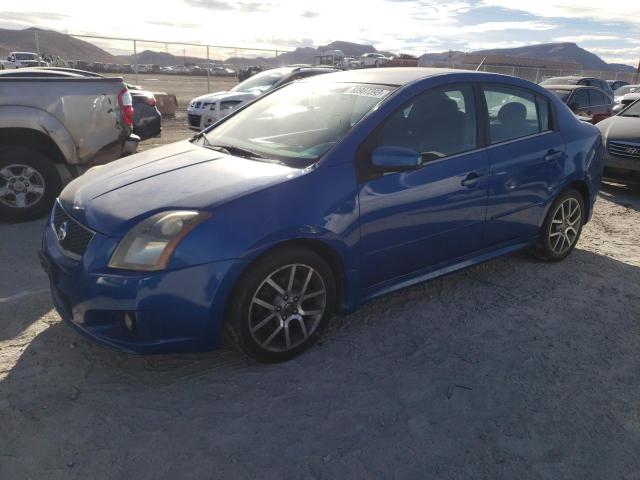 3N1BB61E58L611711 - 2008 NISSAN SENTRA SE-R BLUE photo 1