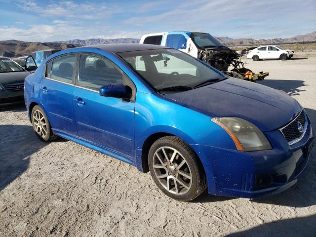 3N1BB61E58L611711 - 2008 NISSAN SENTRA SE-R BLUE photo 4