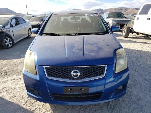 3N1BB61E58L611711 - 2008 NISSAN SENTRA SE-R BLUE photo 5