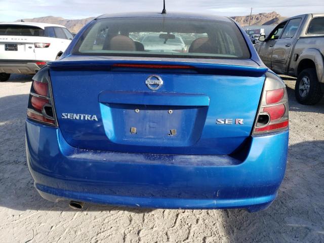 3N1BB61E58L611711 - 2008 NISSAN SENTRA SE-R BLUE photo 6