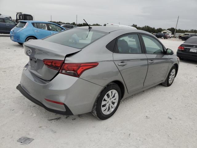 3KPC24A60NE165997 - 2022 HYUNDAI ACCENT SE GRAY photo 3