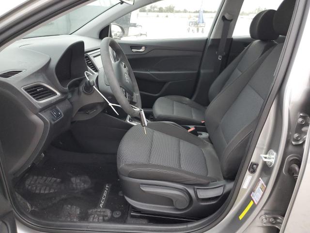 3KPC24A60NE165997 - 2022 HYUNDAI ACCENT SE GRAY photo 7