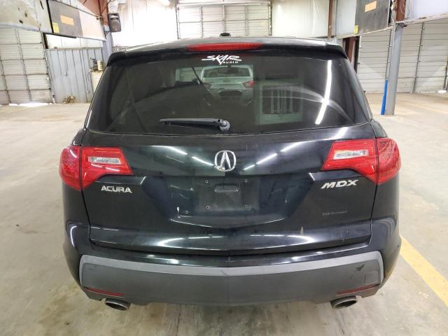 2HNYD28298H500586 - 2008 ACURA MDX BLACK photo 6