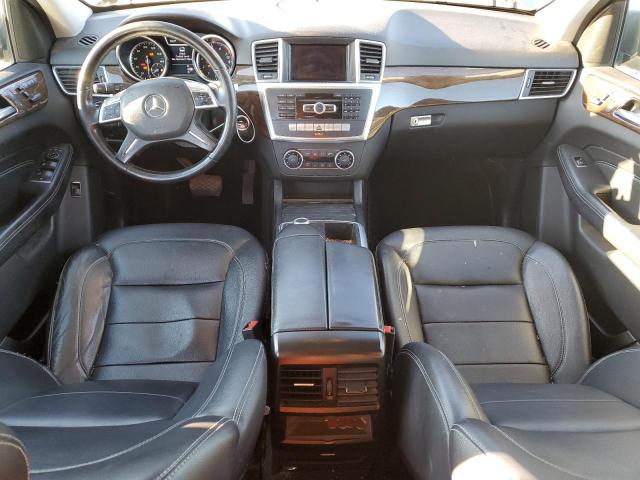 4JGDA5HBXCA022020 - 2012 MERCEDES-BENZ ML 350 4MATIC GRAY photo 8