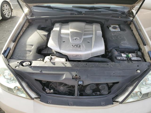 JTJBT20X530006936 - 2003 LEXUS GX 470 CREAM photo 12